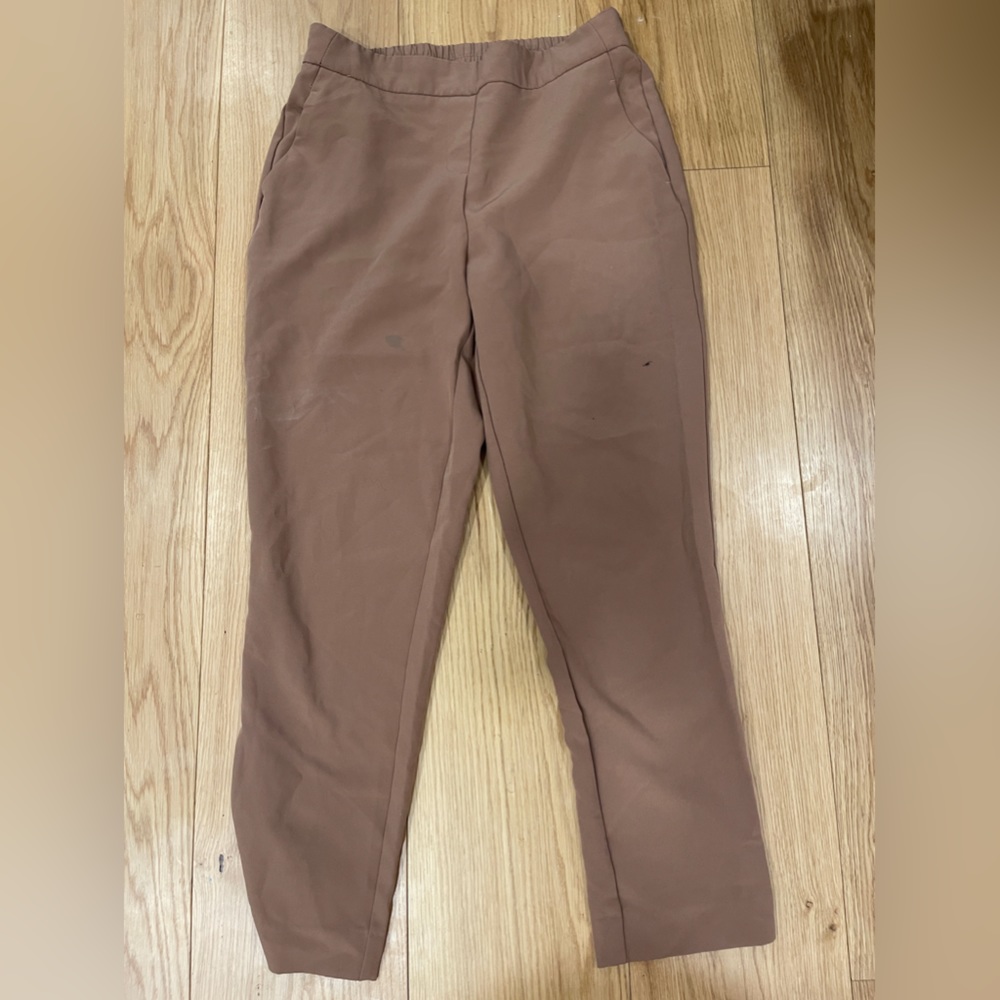 Brown dress pants great for work and going out on with friends.